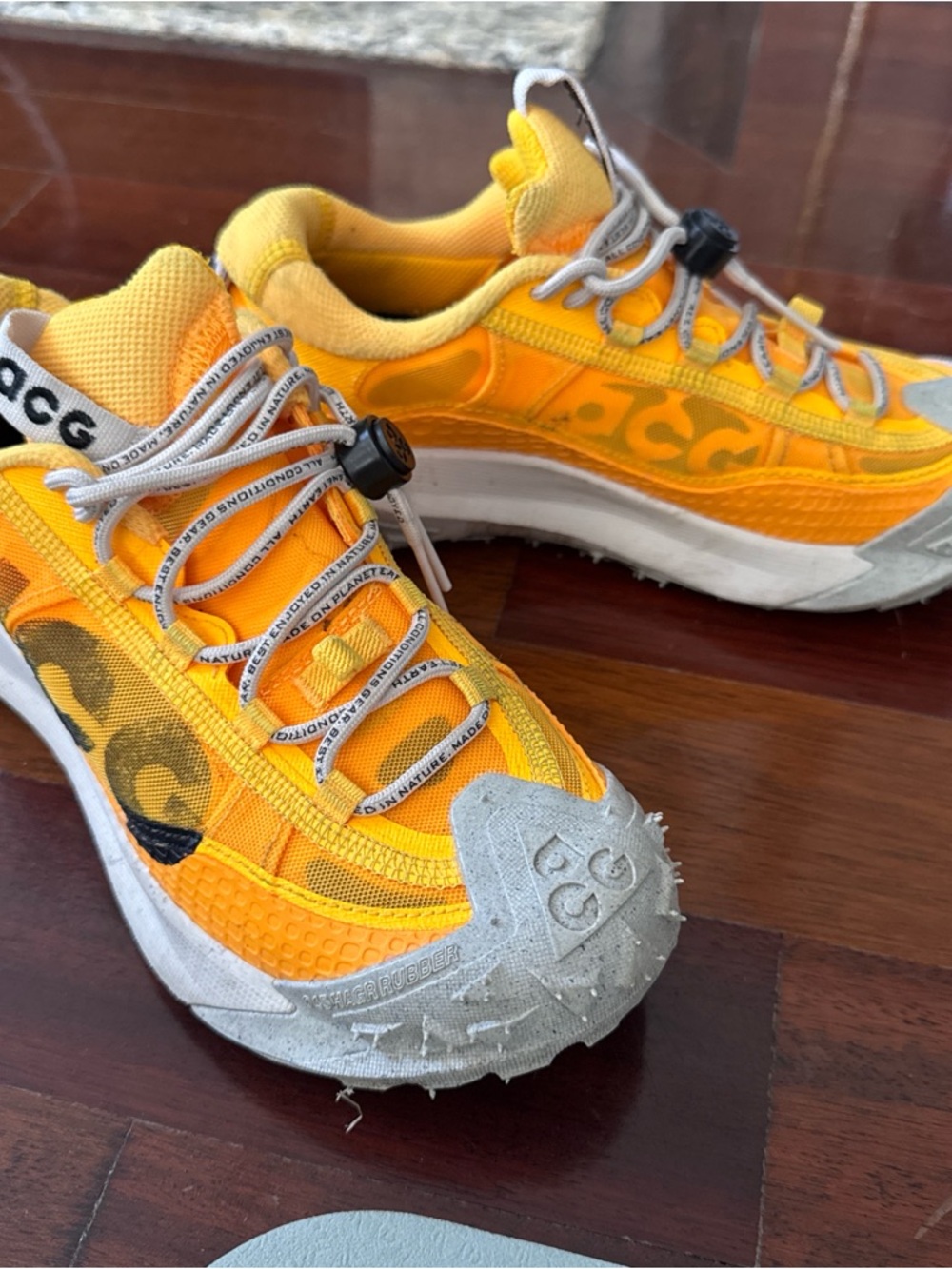 Nike ACG Kids' Bright Yellow Trail Sneakers